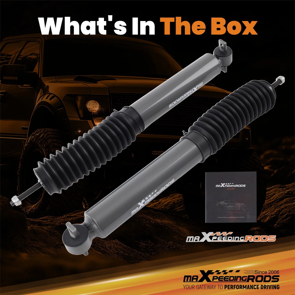 2.5-4" Front Shocks for Chevy GMC Silverado Sierra 1500 1999–2007