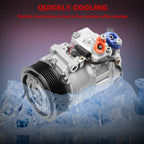 A/C Compressor for Mercedes-Benz E350 C320 C240 CLK350 CL500 (2003-2009)