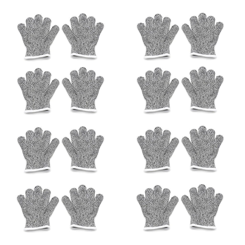 Cut-Resistant Stretch Gloves for Kids (6-8 Years) - Level 5 Protection