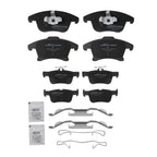 Front and Rear Ceramic Brake Pads for Lincoln MKZ and Ford Fusion (2013–2020)