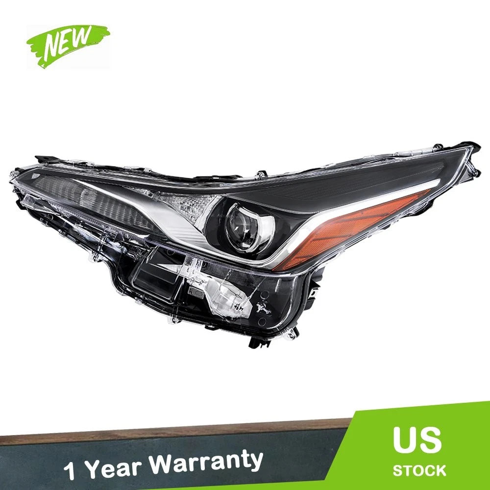 Front Headlight Headlamp for Toyota Prius (2019–2022) LH Clear Lens