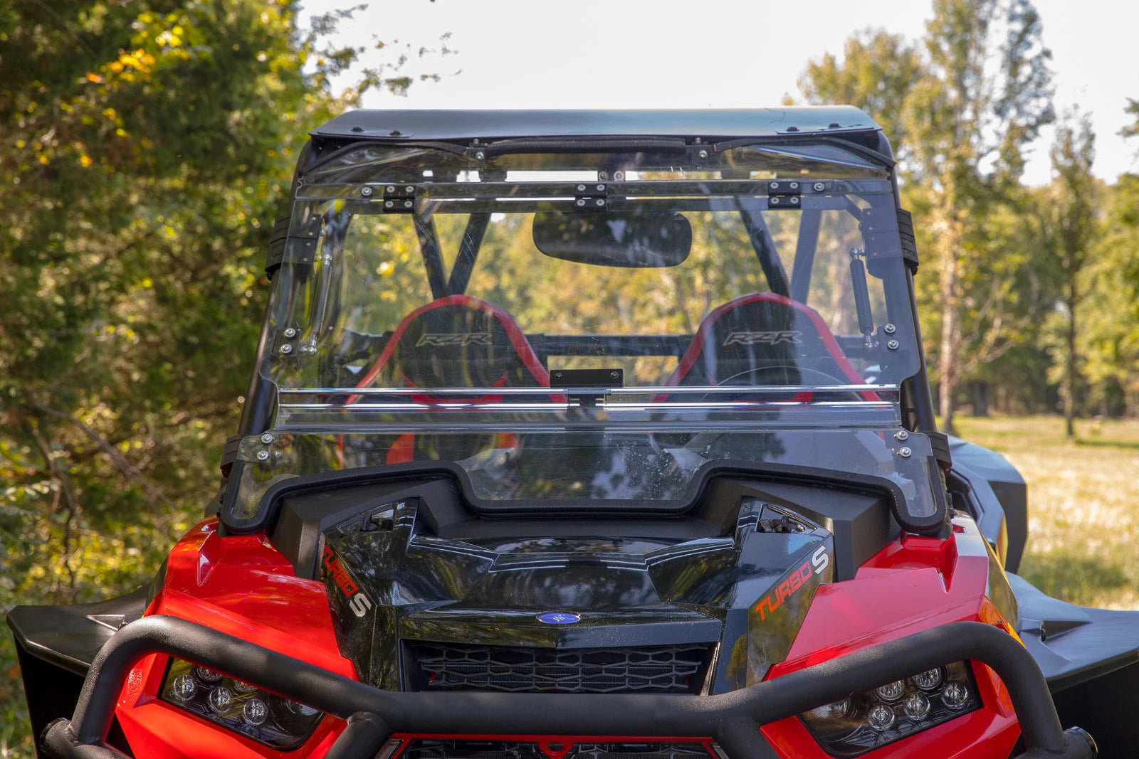 Scratch Resistant Flip Windshield for Polaris RZR XP Turbo S (2018–2021)