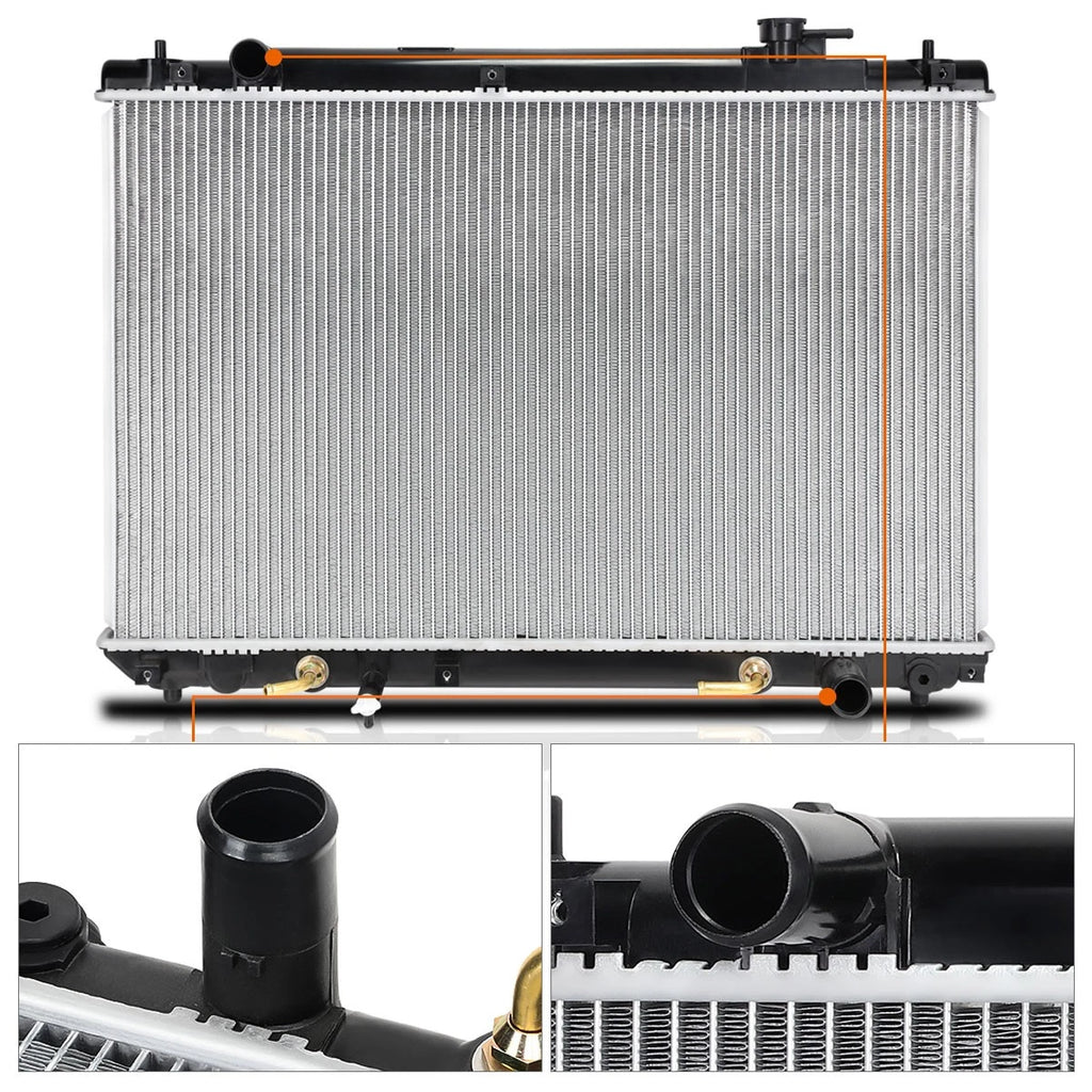 OE Replacement Aluminum Core Radiator for Highlander (2001–2007) DPI-2454