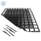 Cargo Net for Truck Bed with Cam Buckles & S-Hooks (6.75' x 8')