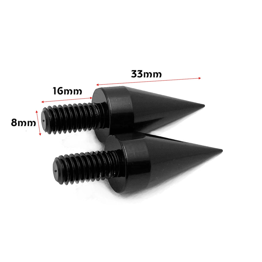 10x Windscreen Fairing Spike Bolt Kit M8 8mm for CBR GSXR YZF