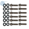 Chromoly Header Exhaust Manifold Bolts for GM LS Series (LS1–LS6)