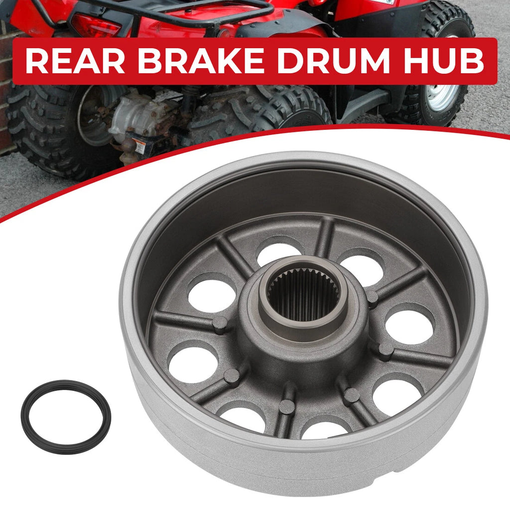 Rear Brake Drum Hub for Honda TRX300 TRX300FW 1988–2000 ATV