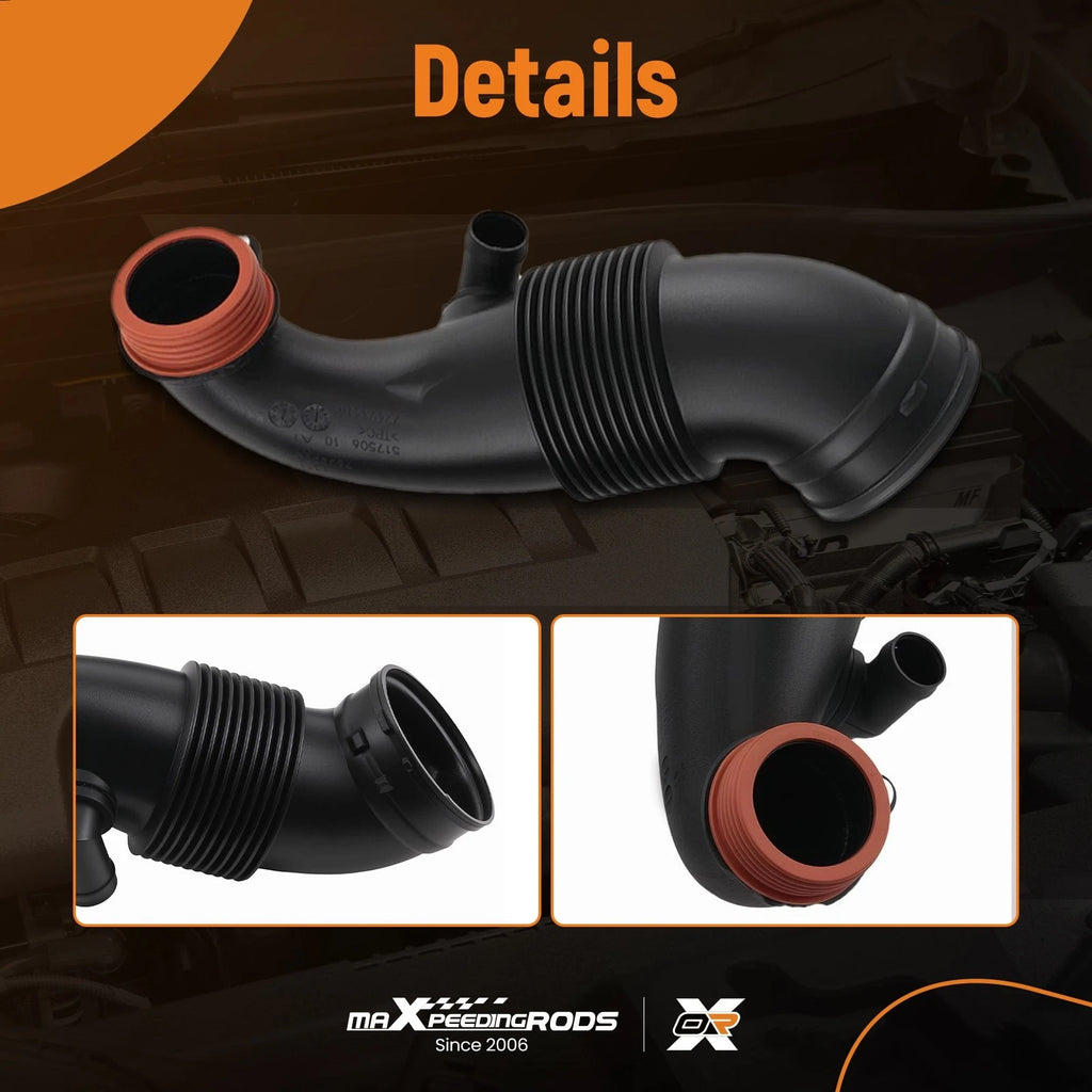 Set of 2 Air Intake Duct Boots for BMW X5 X6 (2007–2013)
