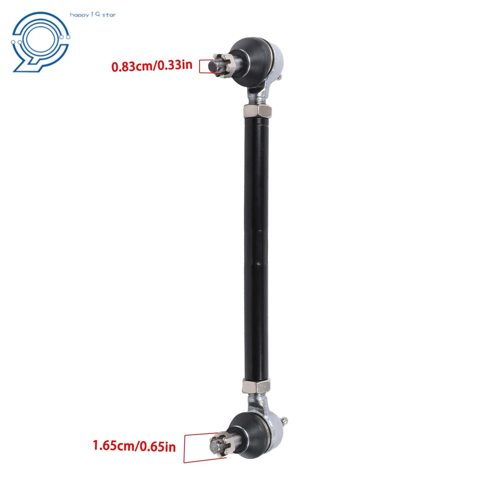 2X Tie Rod End Assembly Kit for EZGO Golf Cart (1994-2001)