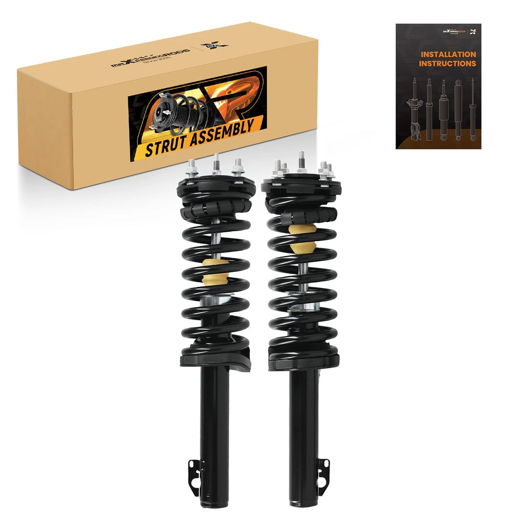 2X Front Struts Shock & Coil Springs Assembly for Jeep Grand Cherokee (2005–2010)
