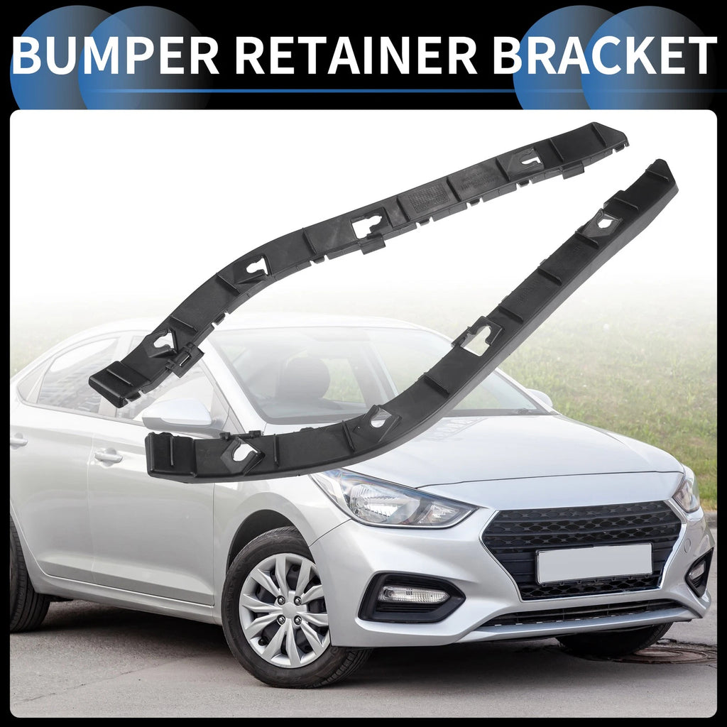 1 Pair Rear Bumper Retainer Bracket No.866131R000 for Hyundai Accent (2012–2017)