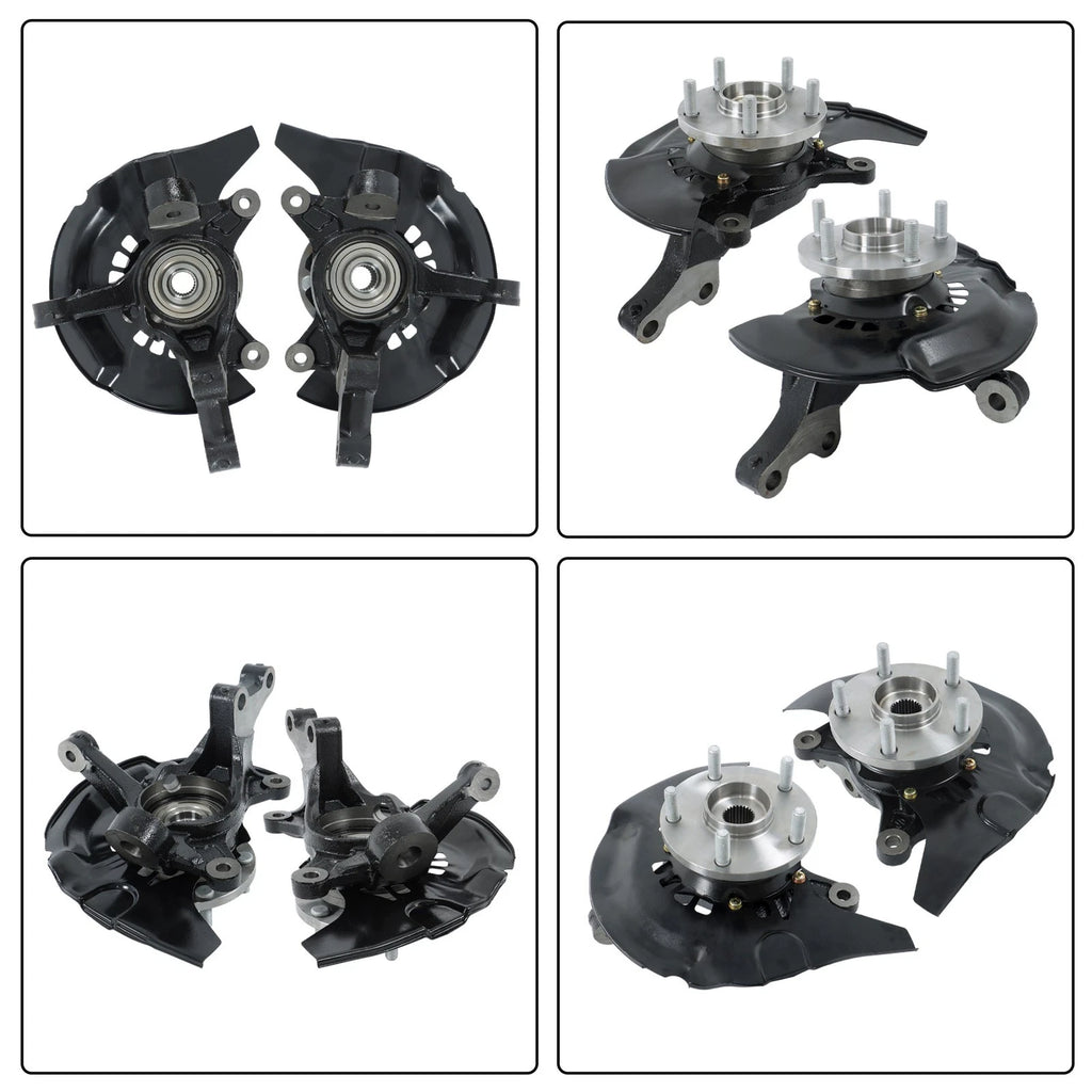 2X Steering Knuckle Assembly for Toyota Highlander (2004-2007)