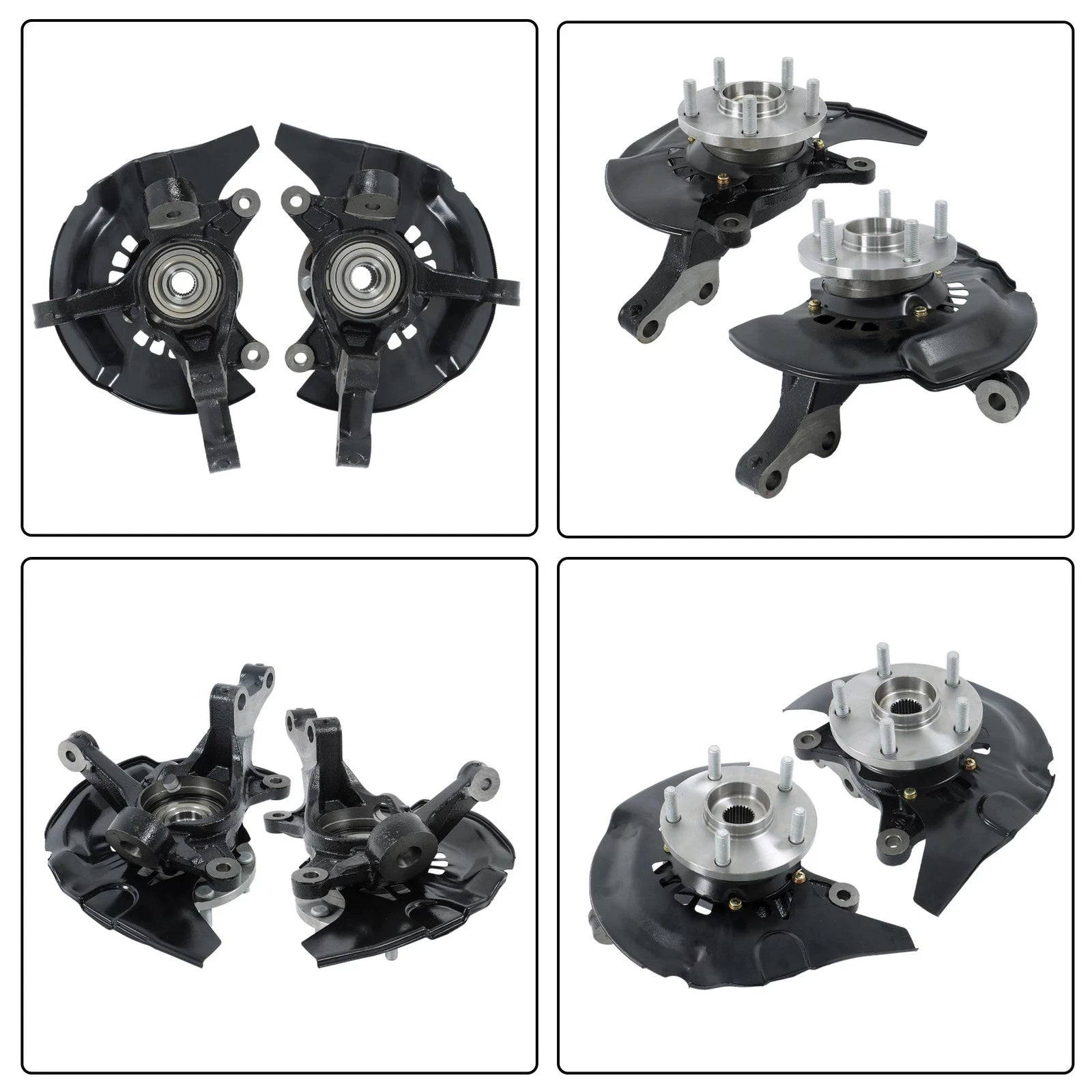 2X Steering Knuckle Assembly for Toyota Highlander (2004-2007)