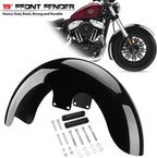 19" Gloss Black Front Fender for Harley Touring Electra Street Tri Glide (2009-2023)
