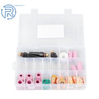49Pack TIG Welding Torch Stubby Gas Lens Pyrex Cup Kit for WP-17/18/26