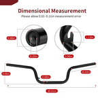Heavy Duty Handlebar 53100-HN8-A30 for Honda Rincon 650 TRX650FA (2003–2005)