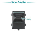 Right Power Window Switch for Dodge Ram 1500, Jeep Cherokee (No. 56007695AC)