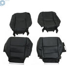 Set of 2 Leather Seat Covers for Honda Accord (2008–2012) Black