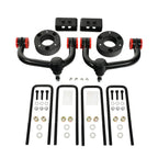 3" Front 2" Rear Leveling Lift & 2-4" Upper Control Arms for Ford F150 (2004–2020)