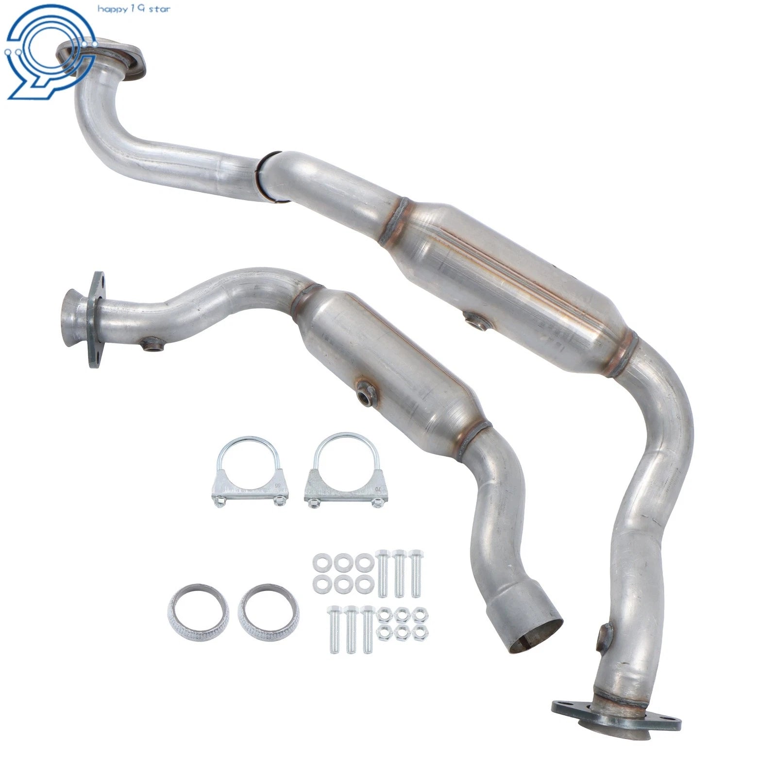 Exhaust Catalytic Converter Set for Ford F-250 F-350 Super Duty (2011–2016)