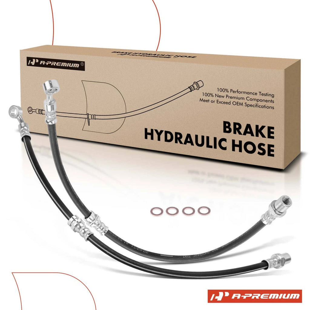2X Rear Brake Hydraulic Hose for Subaru Impreza (2004–2007)