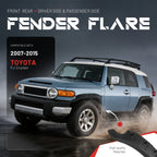 Pocket Rivet Fender Flares Kit for Toyota FJ Cruiser (2007–2015)