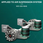 Pair Air Suspension Spring Bags W01-358-9648 1R12-538 for Navistar