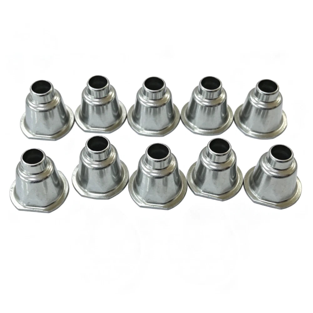 10 Starter Bushings Thimble for 1110 (084, 9102) Silver Metal