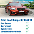 Front Hood Bumper Grille for BMW 228i xDrive 230i xDrive (2014–2021)