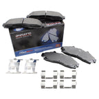 Set of 4 Akebono Front ProAct Disc Brake Pads for Ford Explorer Ranger (1991–2011)
