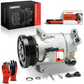A/C Compressor with Clutch for Chevrolet Equinox (2018–2023) GMC Terrain