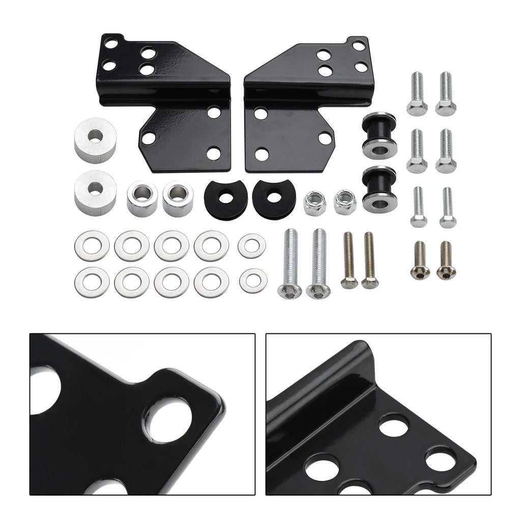 Sissy Bar Docking Hardware for Harley Road King, Road Glide, Street Glide (1997–2008)