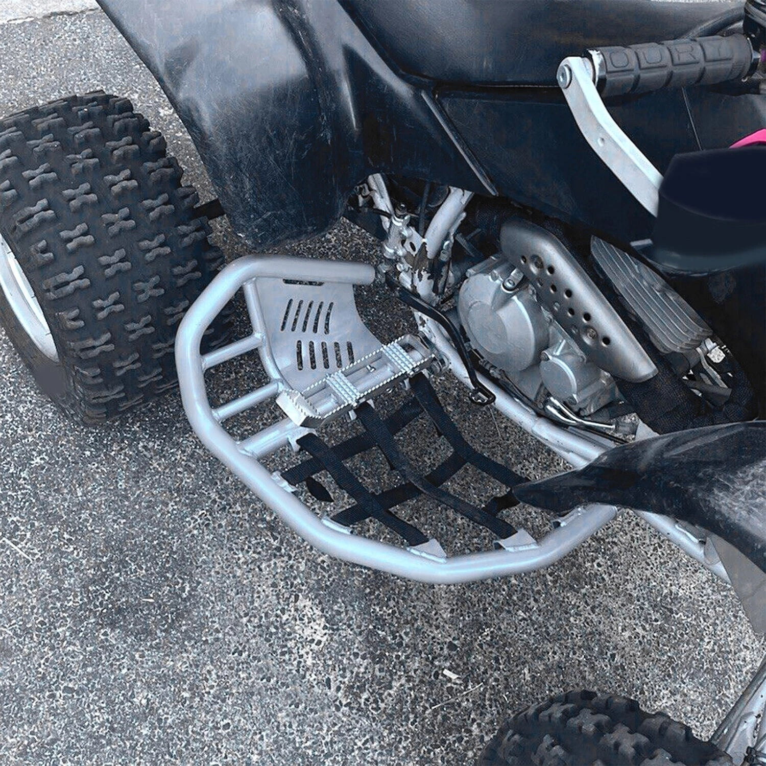 Nerf Bars Pro Peg w/Heel Guards for Honda Sportrax TRX 400EX 400X (1999–2007)