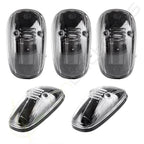 Set of 5 Clear Roof Top Cab Marker Covers for Dodge Ram Truck (1999–2002)