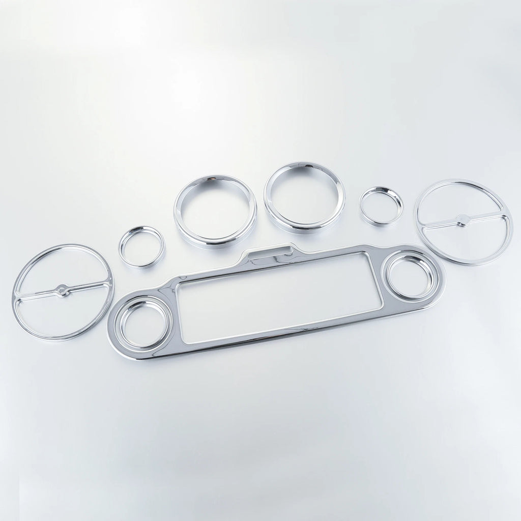 Speaker Radio Gauge Inner Fairing Trim Kit for Harley Electra Glide (1996–2013)