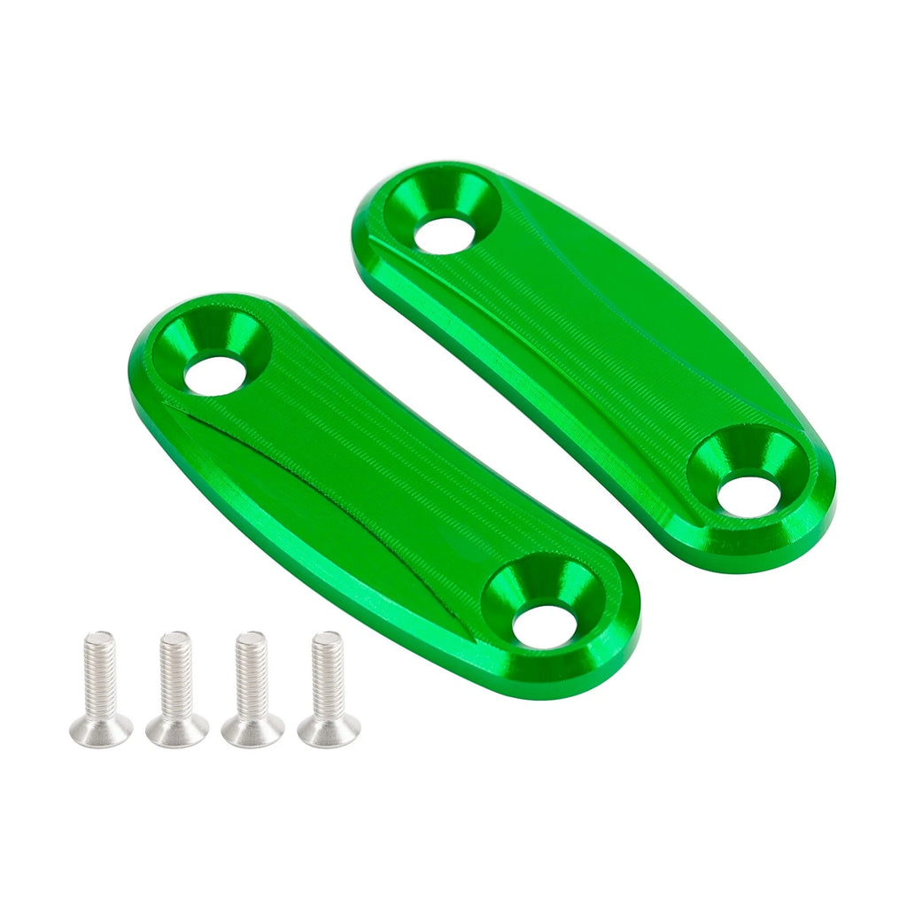 Mirror Delete Blanking Block Off Plates for Kawasaki ZX-10R (2011–2015)