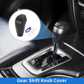 Gear Shift Knob Cover for Chevrolet Cruze (2011–2015) Black Carbon Fiber Blue