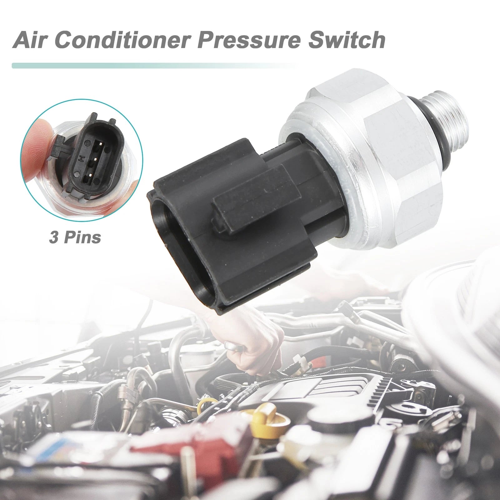 A/C Pressure Sensor No. 921366J001 for Infiniti G20 (2000–2002)
