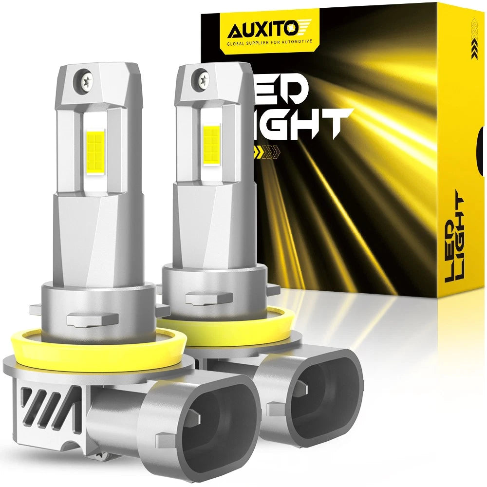 AUXITO H11 LED Headlight Bulbs Kit 6500K White 330000LM for