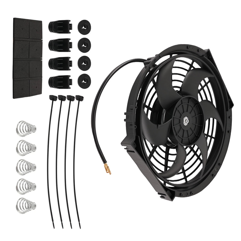 10 Inch Electric Radiator Fan for Oil Cooler and Transmission (12V)