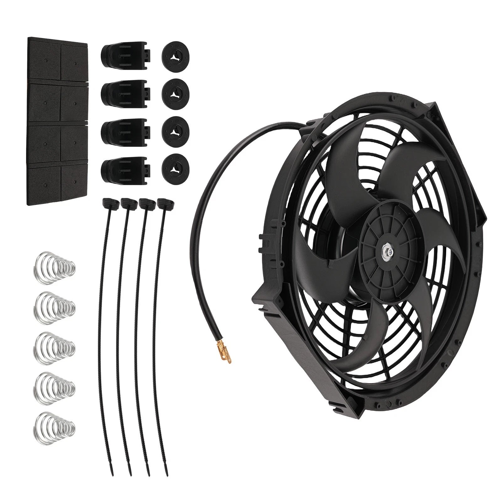 10 Inch Electric Radiator Fan for Oil Cooler and Transmission (12V)