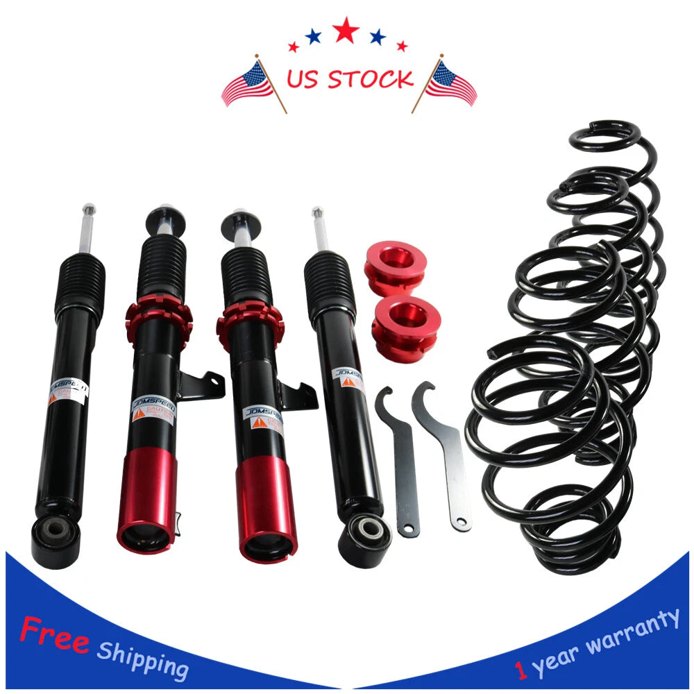 Set of 4 Coilover Struts for VW Golf Jetta (2006–2014)