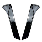 Glossy Black Rear Window Spoiler Side Wing Cover for SEAT Leon (2013-2019)