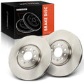 Front Disc Brake Rotors for Jeep Cherokee (2014–2023) Compass Chrysler 200