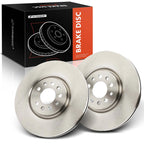 Front Disc Brake Rotors for Jeep Cherokee (2014–2023) Compass Chrysler 200