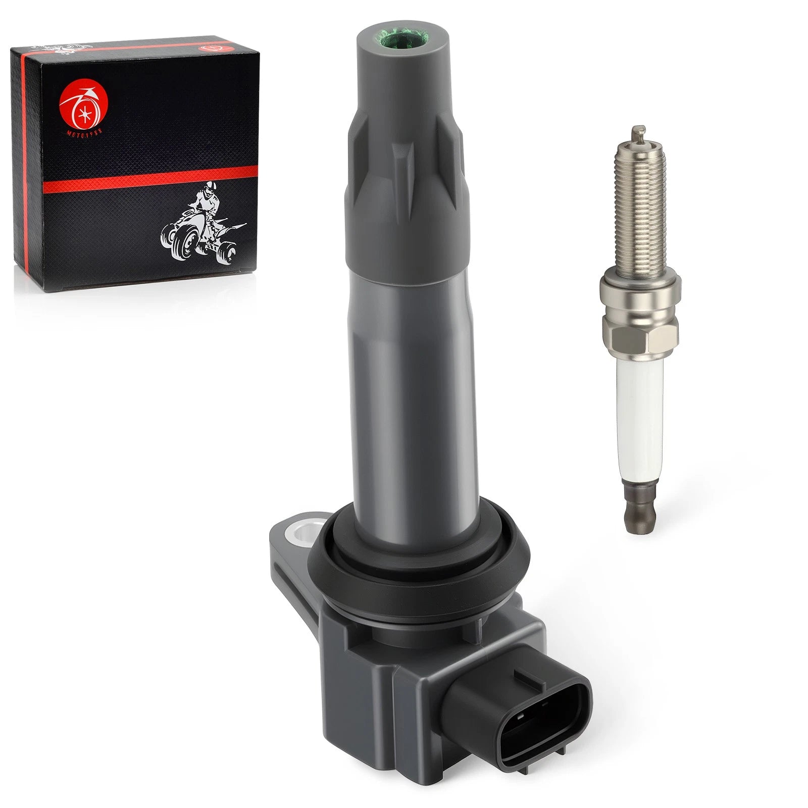 Ignition Coil with Iridium Spark Plug for Can-Am Defender HD7 4x4 (2022–2024)