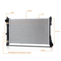 Aluminum Core Cooling Radiator DPI-13173 for Mercedes-Benz SLK350 SLK280 (2005–2007)