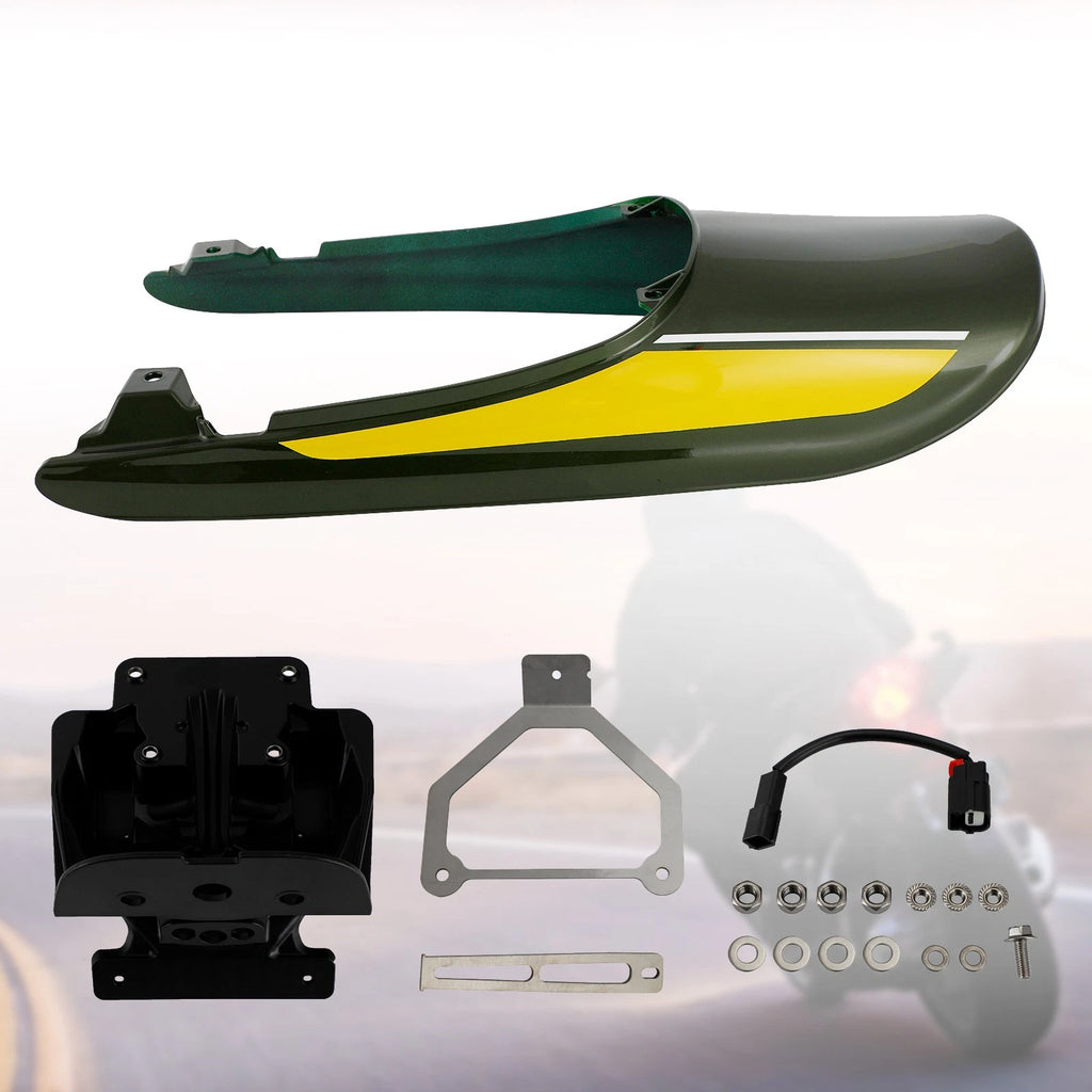 Tail Cowl Fairing + License Plate Bracket for Kawasaki Z900RS (2018–2022)