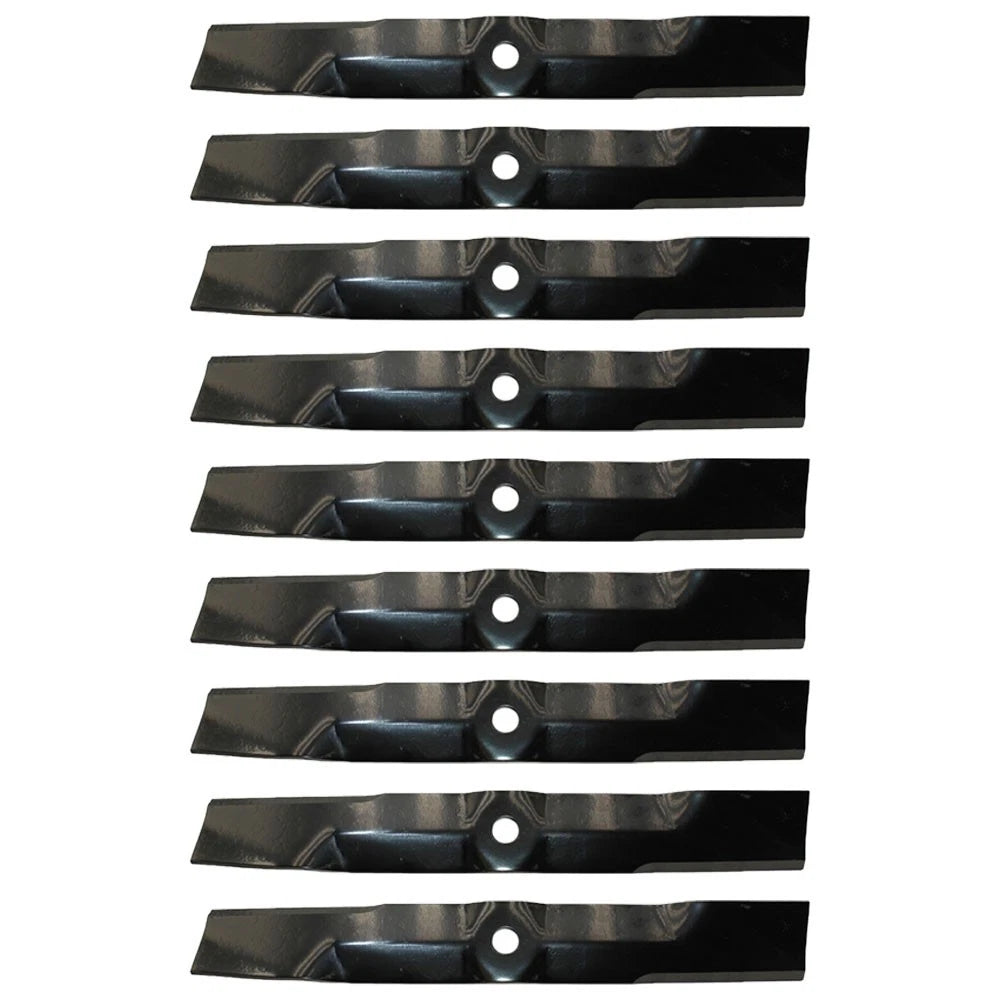 9 Pack Gator G5 Blades for John Deere 325 335 345 425 445 455 (54")