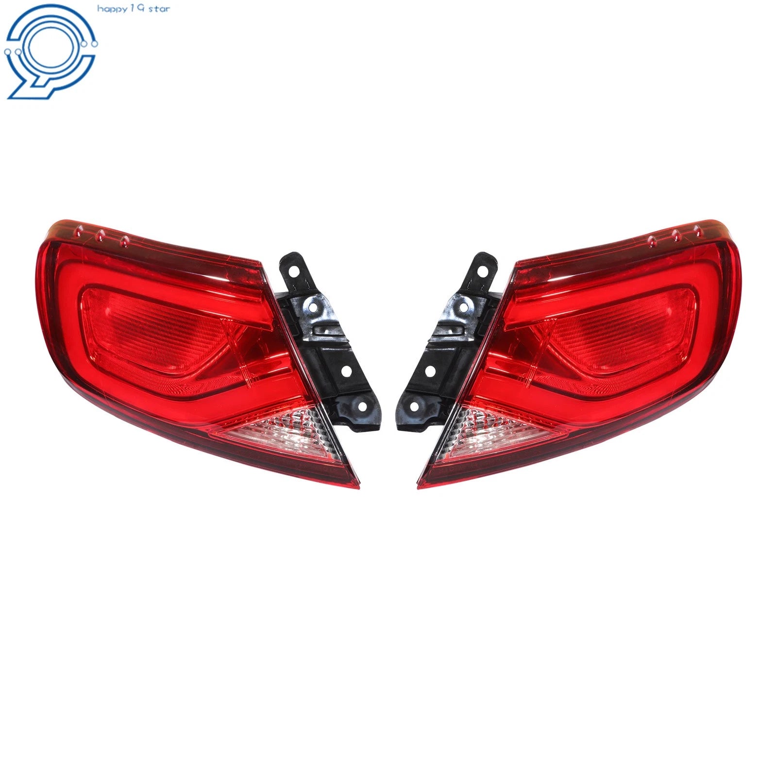 LED Tail Lights for Chrysler 200 (2015–2017) Left & Right Outer Brake Lamps
